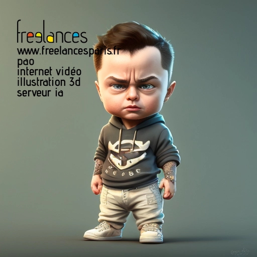 Pao mise en page internet vidéo illustration 3d serveur image IA générative AI freelance paris studio de création magazines 95HS4F50